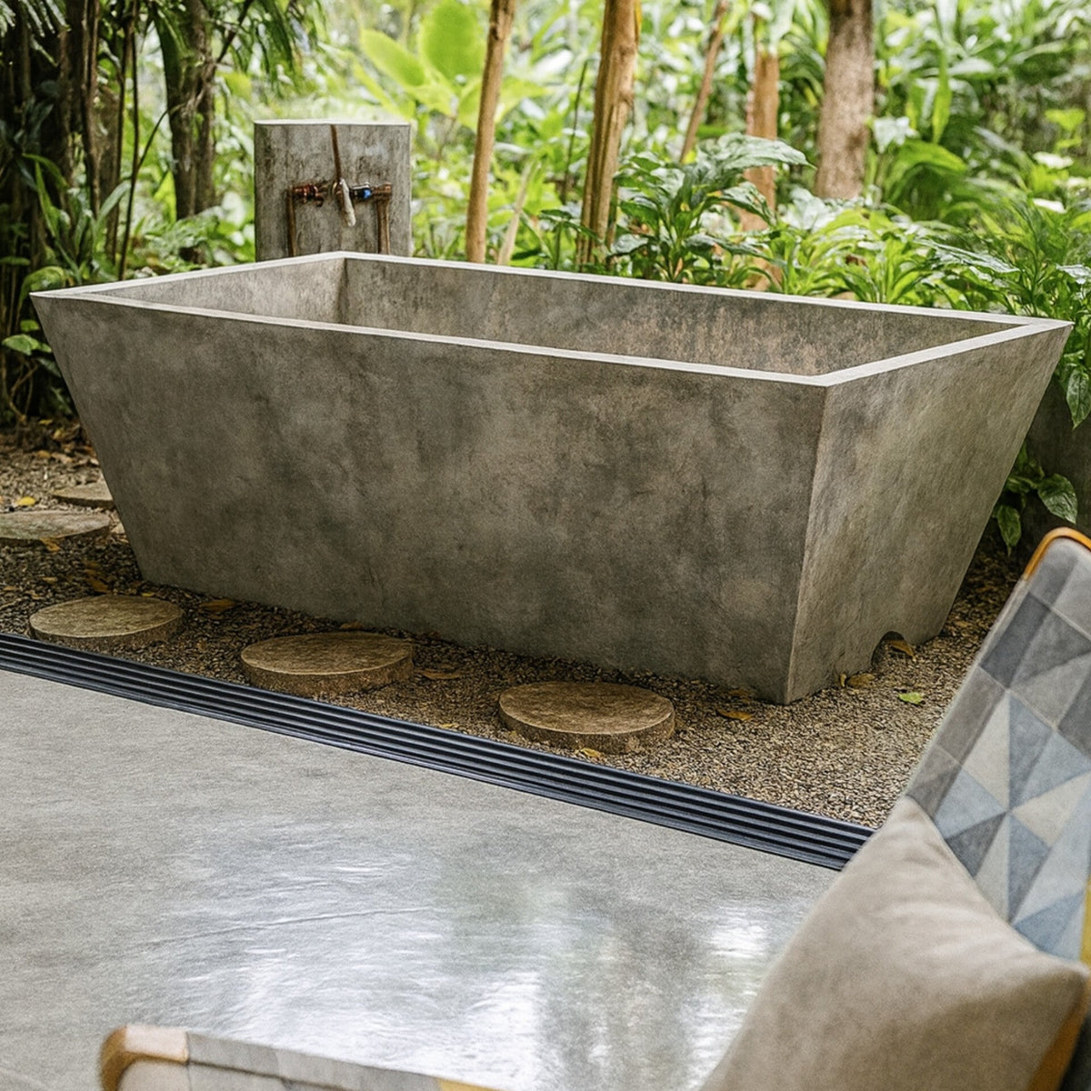Freestanding Concrete Baths